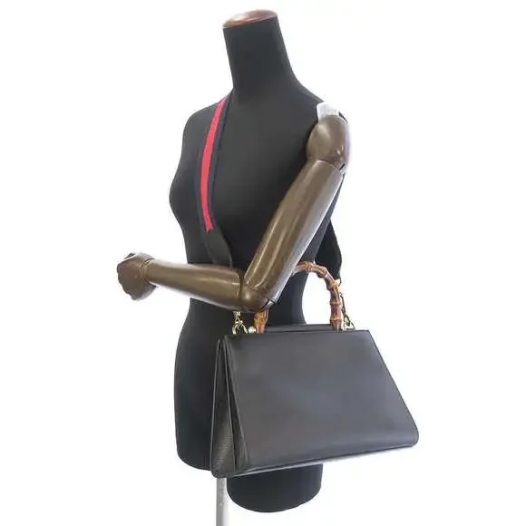 Gucci Nimfair Bamboo 2Waybag Leather #102032G92B - Picture 6 of 14